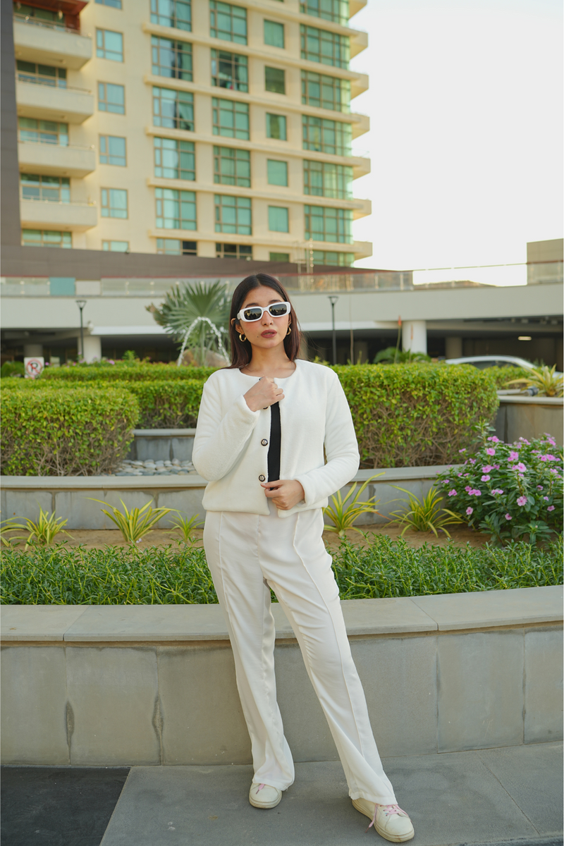 LAAH Ivory Luxe Jacket