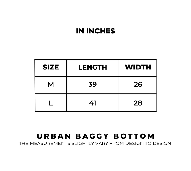 LAAH Urban Baggy Bottom